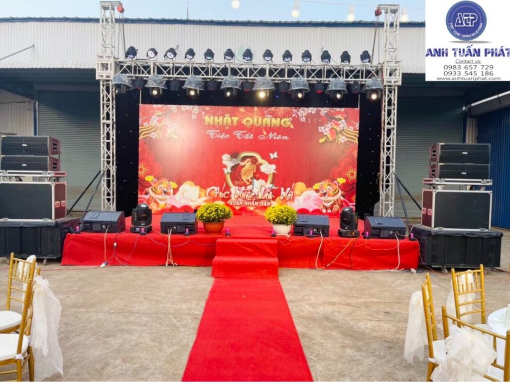 Cách bày trí hệ thống âm thanh ánh sáng tốt nhất Bình Dương 12 Cách bày trí hệ thống âm thanh ánh sáng tốt nhất Bình Dương