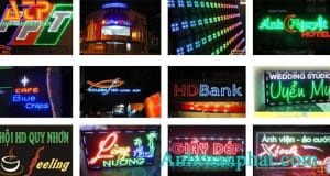 Thiết kế biển hiệu LED Bình Dương 128 Anh tuấn phát Led 2