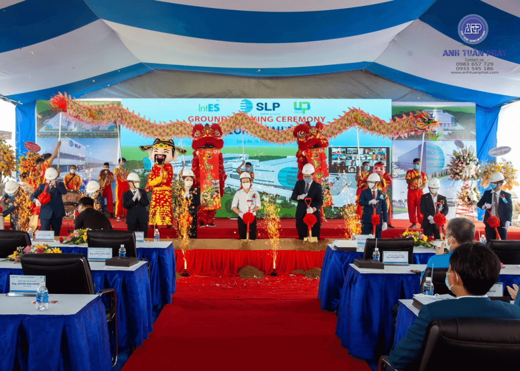 Tổ chức lễ khởi công động thổ tại Long An 45 Tổ chức lễ khởi công động thổ tại Long An