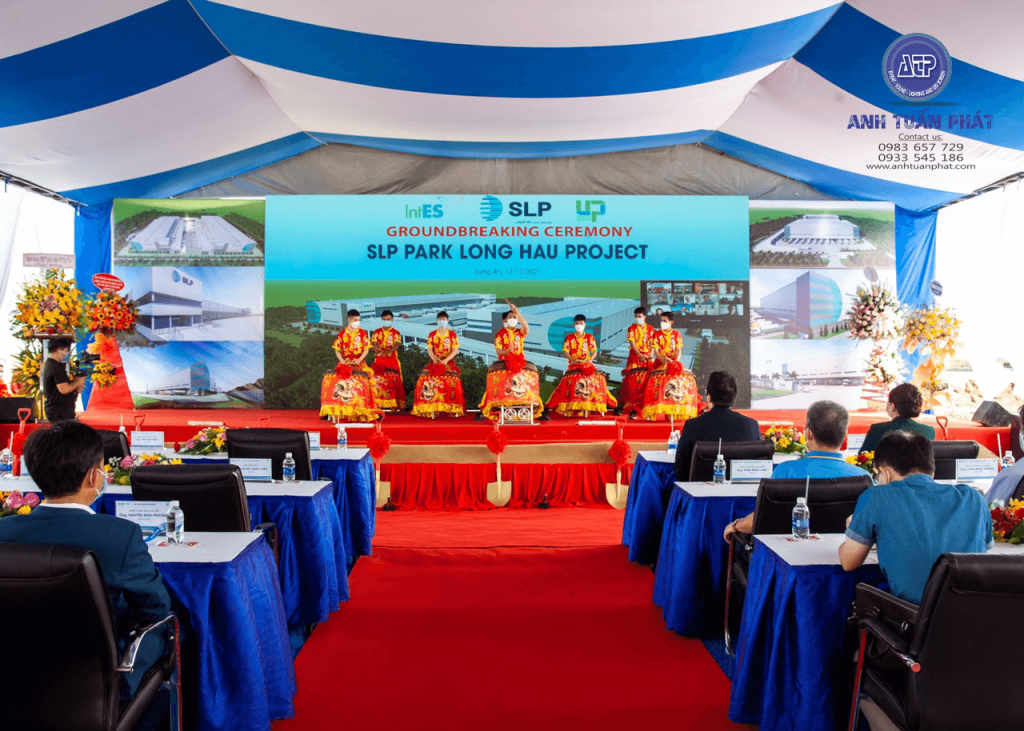 Tổ chức lễ khởi công động thổ tại Long An 39 Tổ chức lễ khởi công động thổ tại Long An