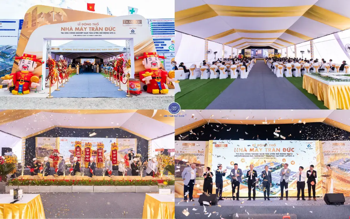 Tổ chức lễ Động thổ khởi công tại Bình Dương 8 Tổ chức lễ động thổ khởi công tại Bình Dương