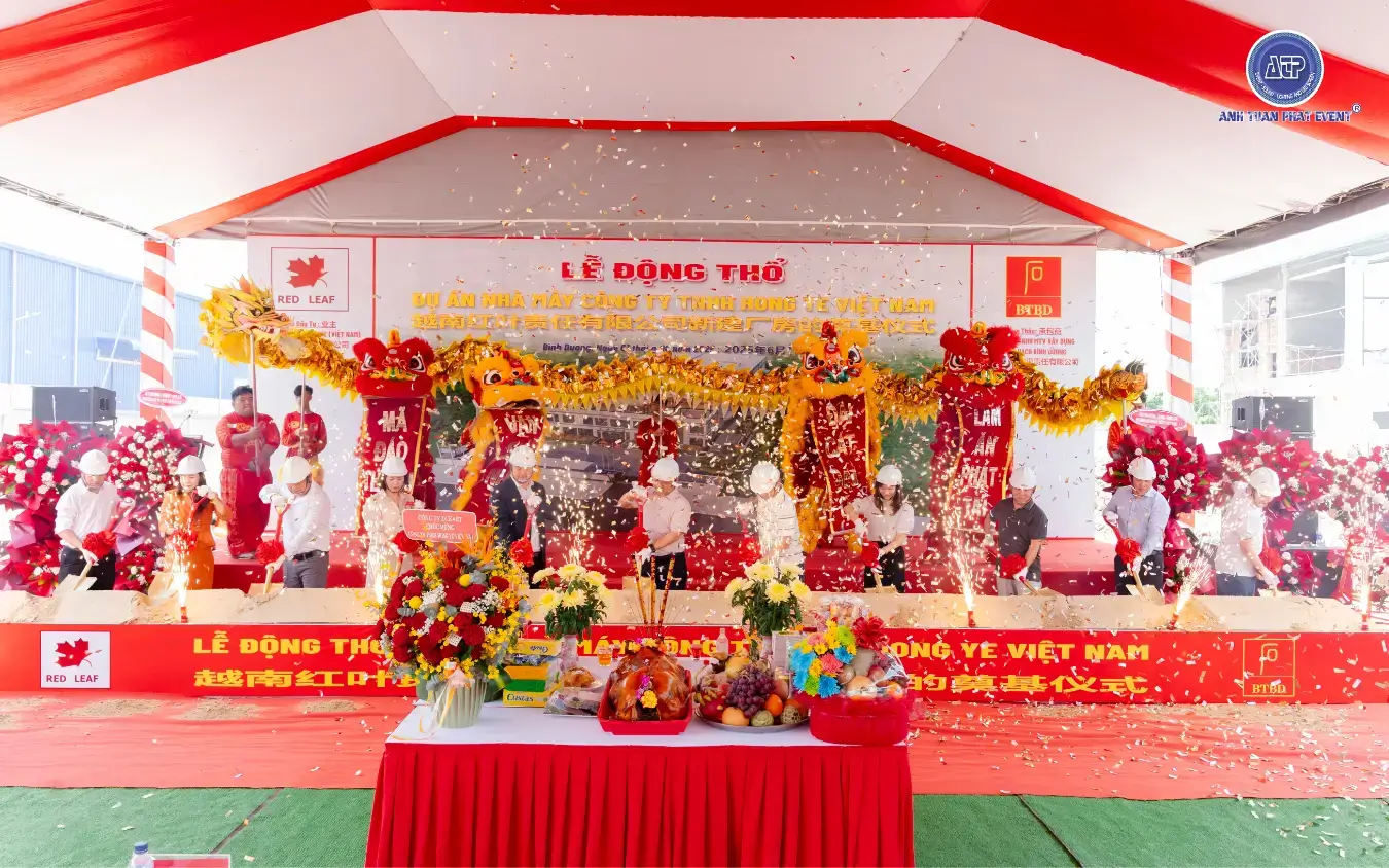 Tổ chức Lễ Động Thổ tại Bình Dương