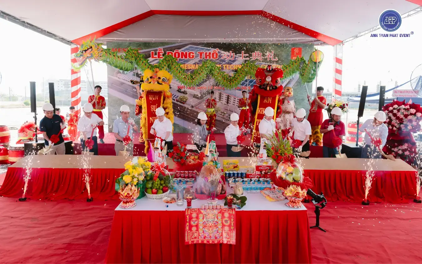 Tổ chức Lễ Động Thổ tại Bình Phước