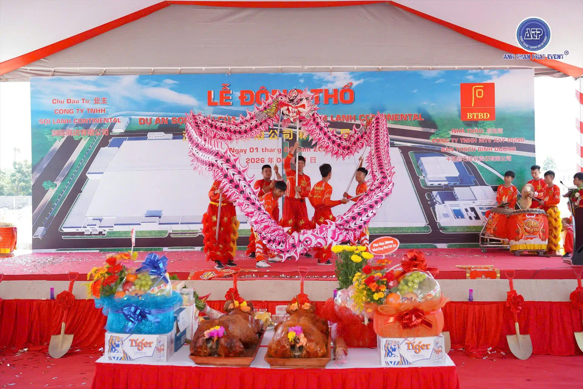 Tổ chức lễ Động thổ tại Tây Ninh