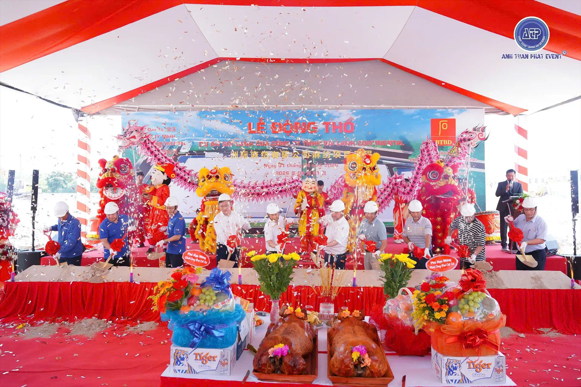 Tổ chức lễ Động thổ tại Tây Ninh