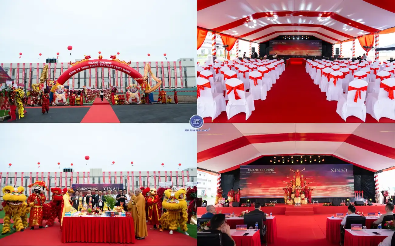 Tổ chức khai trương tại Bình Dương