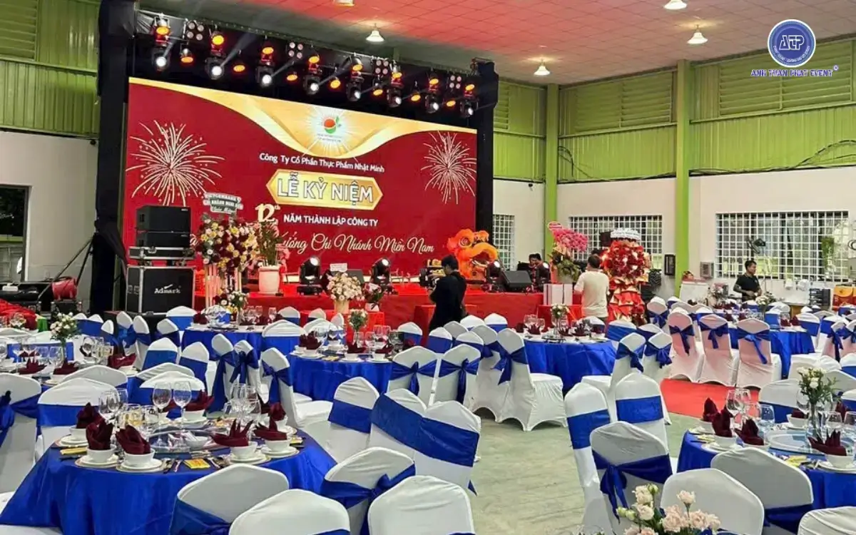 Quy trình tổ chức Lễ Kỷ Niệm Thành Lập Công Ty 6 Quy trình tổ chức lễ kỷ niệm thành lập công ty